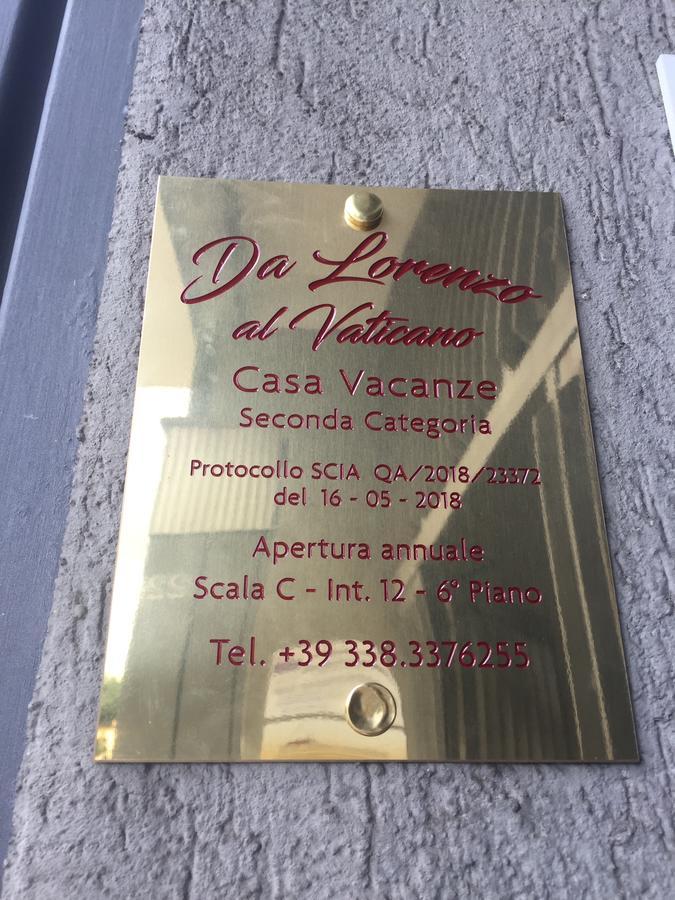 Da Lorenzo Al Vaticano Сasa de vacaciones Roma